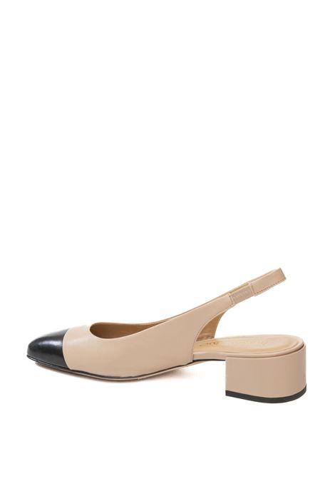 Chanel pelle nero/nude FRANCO RUSSO | 1107NAPPA-NERO/NUDE